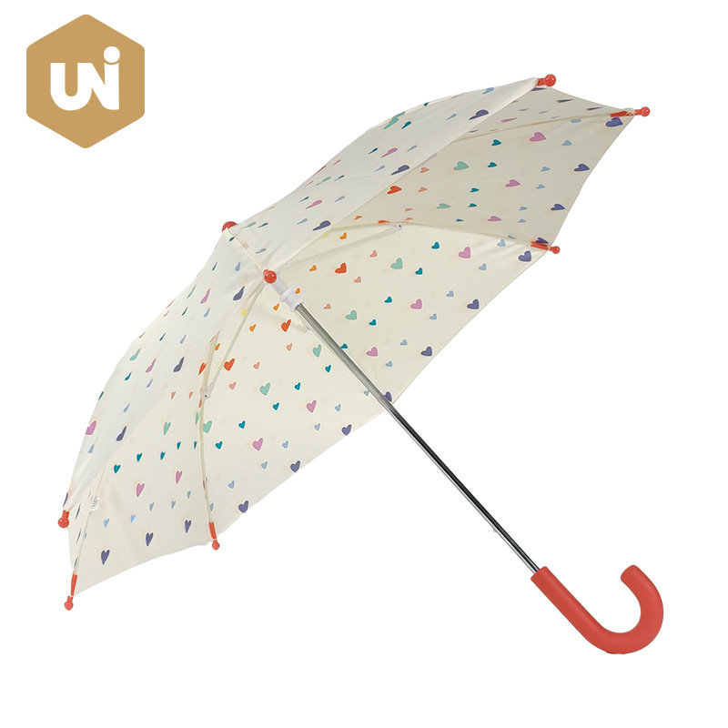 Colorful Heart Kids Umbrella