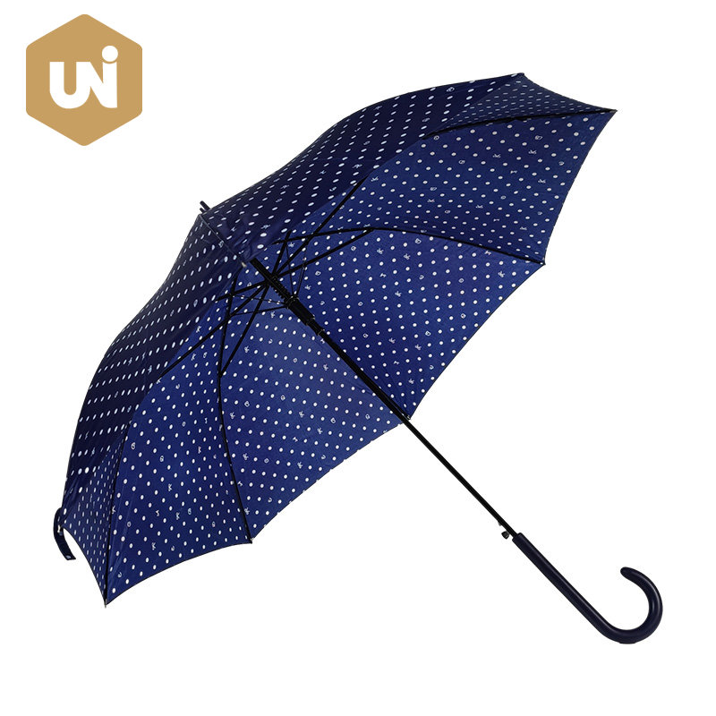 Stripe Lady Adult Stick Umbrella